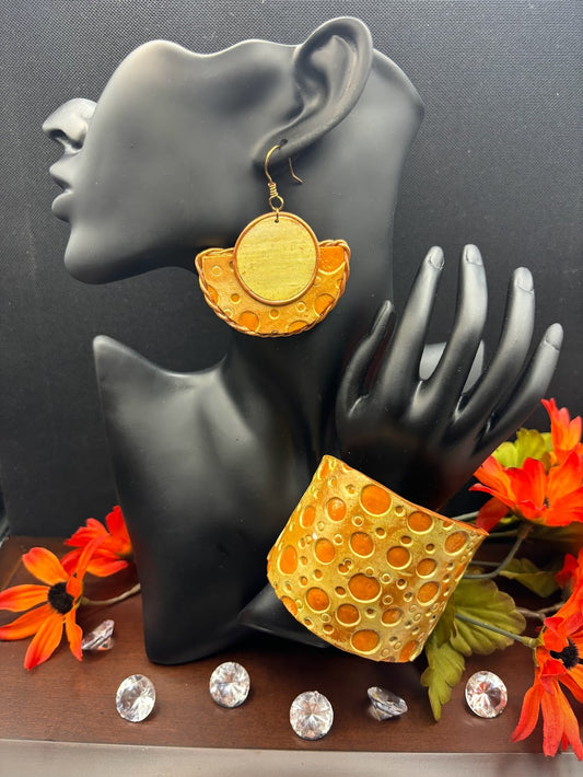 Polymer Clay Bracelet Set - Royalty